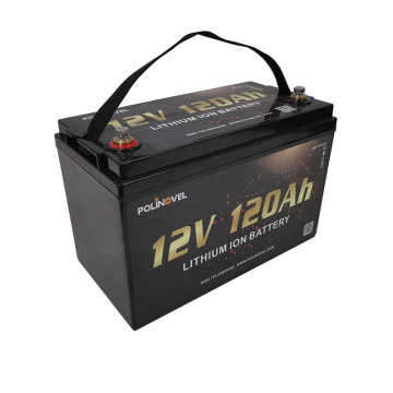 Poliovel 120 AH Lithium Solar Li Ion Li-ion 12V 120AH LIFEPO4 Batterie